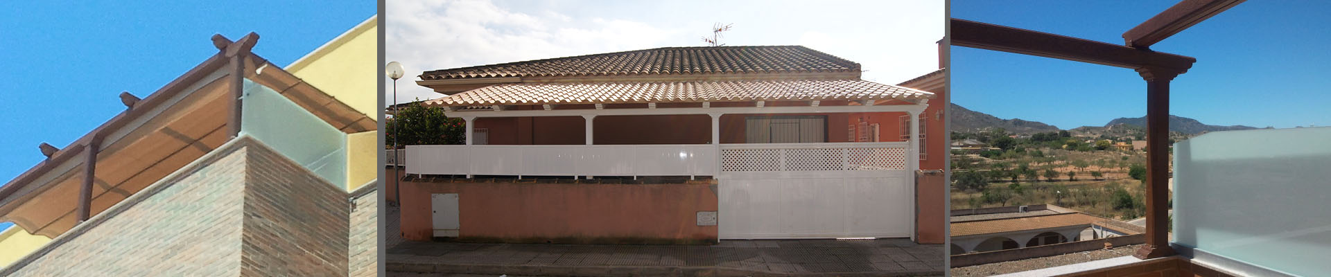 Pergolum. Pérgolas de Aluminio Exclusivas y Estructuras Metálicas. EN TODO EL LEVANTE. MURCIA.
